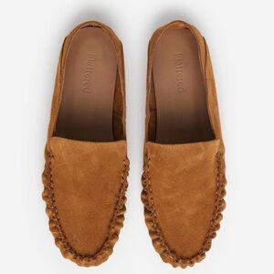 Flattered Suede Bon Bon Loeafers